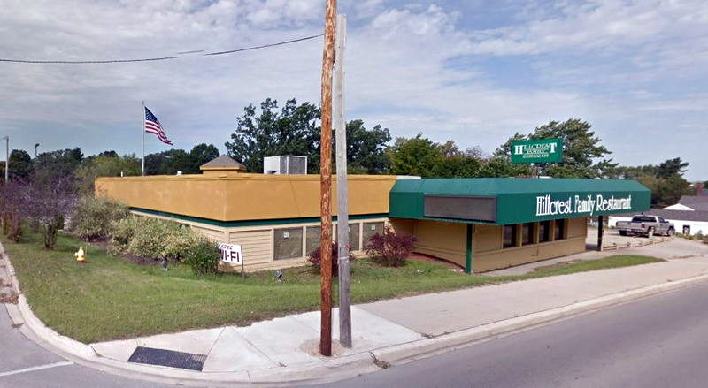 Hillcrest Drive-In (Hillcrest Family Restaurant) - 2015 Street View (newer photo)